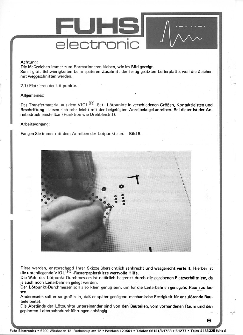 VIOL Handbuch - Die gedruckte Schaltung - Seite 6